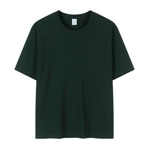 Camiseta de alta moda de buena calidad de fabricante al por mayor Camiseta de manga corta de algodón de color sólido con logotipo personalizado de moda para hombre - Product Image 6