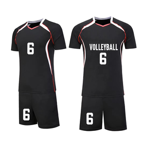 Uniformes de volley-ball dernier modèle pour femmes, couleur et logo personnalisés, uniformes de volley-ball de haute qualité par sublimation, fourniture OEM - Product Image 1