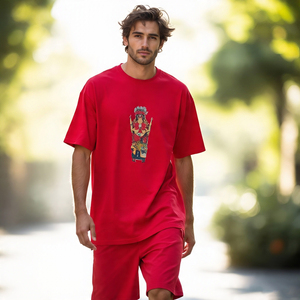 Conjuntos de pantalones cortos estampados de verano Ropa deportiva para hombres Ruining Fitness Twin Sets Camisetas y pantalones cortos para hombres Conjuntos para hombres - Product Image 4