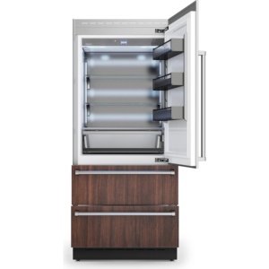 Réfrigérateur-congélateur intégré électrique en acier inoxydable de 36 pouces avec panneau à charnière droite prêt à l'emploi, modèle FDBMIC7360R 2026 - Product Image 2