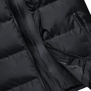 OEM impresión personalizada del logotipo de la empresa de ropa de trabajo de nylon para hombre acolchado abajo chaleco acolchado al por mayor - Product Image 4