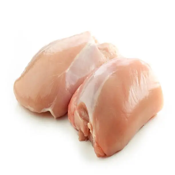 2024 Peito de frango congelado sem desossa sem pele com certificação Halal. Carne de frango desossada/peito de frango para venda