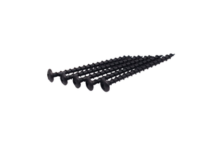 Tornillos para madera de cabeza ovalada fosfatada de óxido de níquel negro/gris, sujetadores autorroscantes de rosca gruesa/fina, tornillos para placa de yeso métricos - Product Image 3