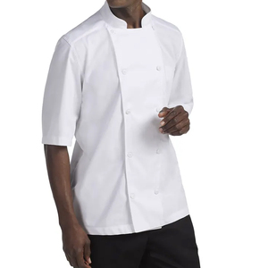 เครื่องแบบเชฟคุณภาพสูงเครื่องแบบเชฟดีไซน์ชั้นเยี่ยมชุดเชฟโลโก้ระดับมืออาชีพ - Product Image 3