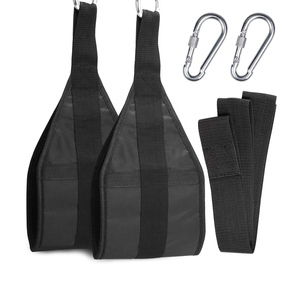 Sangles de levage en nylon de qualité supérieure avec boucle réglable, extensibilité modérée, diamètre personnalisable pour la gym unisexe - Product Image 5