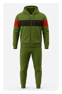 Sentez la douceur du molleton de coton premium, votre ensemble de confort quotidien, molleton de coton, survêtement d'hiver, impression et broderie personnalisées - Product Image 5