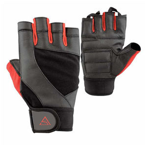 Custom Made Weightlifting <b>Gloves</b> With Wrist Wrap Support <b>Silicone</b> Non-slip Bodybuilding Compression Gym <b>Gloves</b> Supplier - Product Image 4