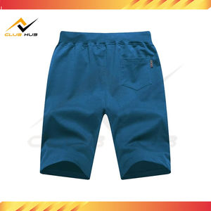 Venta al por mayor de pantalones cortos atléticos para hombres bolsillos deportes Jogging estilo callejero patrón a cuadros 100% algodón ecológico secado rápido - Product Image 4