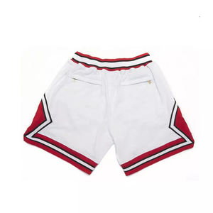 Pantalones cortos informales para hombre, Shorts para entrenamiento atlético, de buena calidad, hechos a medida, 100% algodón, colores personalizados, teñido liso - Product Image 6