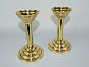 Soporte de vela de Latón para Decoración del hogar y candelabro de metal en diseño cónico Última vela para muestra gratis Precio bajo - Product Image 3