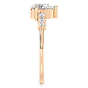 Bijoux fins REYES sur mesure en argent sterling 925, taille poire, 0,75 moissanite, prix de gros, certifié GRA, cadeaux - Product Image 5