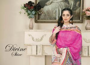 Dernières femmes pakistanais coton/pelouse Shalwar Kameez costumes robes vêtements d'été vêtements adultes numérique imprimé lin soie fêtes - Product Image 3