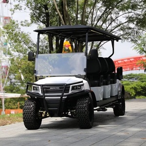 Voiturette de golf électrique d'occasion/neuve 2-8 places, homologuée pour la route, véhicule utilitaire, contrôleur Curtis AC, moteur 48V/72V, certifié EEC/DOT + 50-70 km - Product Image 4