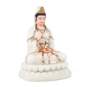 Patung Dekorasi patung Resin Guan Yin Bodhisattva patung Dekorasi dari produsen Vietnam