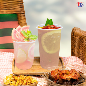 Factory U Shape Clear PP Plastic Beverage <b>Cups</b> 360ml 500ml 700ml Disposable <b>Cups</b> for <b>Cold</b> Drinks - Product Image 3