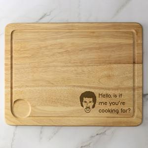 Planche à découper en bois d'acacia biologique de grande taille personnalisée en gros, ustensiles de cuisine avec rainure pour le jus, beau bloc à découper en bois - Product Image 1