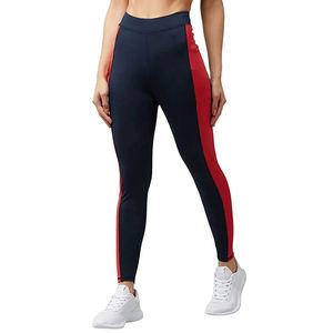 Hot New Women's Fitness Leggings Transpirable Sin costuras Cintura alta Pantalones de yoga Estilo casual Logo Patrón sólido Hasta la rodilla - Product Image 1