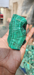 หินมาลาไคต์หยาบเกรดธรรมชาติหินมาลาไคต์แบบหยาบผลิตตามสั่ง - Product Image 4