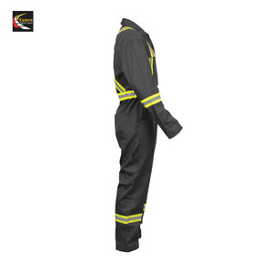 Hi VIS เสื้อเซฟตี้สะท้อนแสงชุดทำงานโดยรวมของผู้ชายเสื้อทำงานสำหรับฤดูหนาวดีไซน์ตามสั่ง - Product Image 3