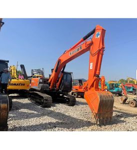 Hitachi ZX200-3G de pelle sur chenilles de taille moyenne pelleteuse de machines de construction d'occasion Honda moteur KYB pompe hydraulique 20 tonnes - Product Image 4