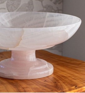 Cuenco de resina de remolino blanco transparente tradicional de alta demanda, centro de mesa decorativo, diseño de arte Ideal para casas temáticas de playa - Product Image 3