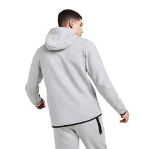 Ensemble de survêtement de sport d'hiver pour homme de qualité, deux pièces, respirant, en polaire technique 340g, avec logo pour le jogging - Product Image 4