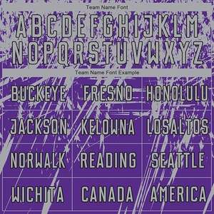 Maillot de football violet personnalisé hommes sublimation imprimé conception à manches courtes respirant séchage rapide uniforme d'équipe chemise de sport - Product Image 5