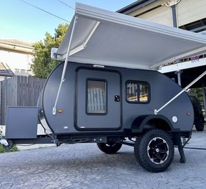 Tốt nhất Trọng lượng nhẹ có thể gập lại không thấm nước nhỏ Teardrop Camper Trailer cho off-road - Product Image 2