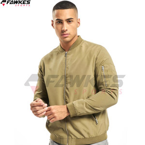 Chaquetas Bomber de hombre de nuevo diseño en color personalizado y diseño Chaquetas Bomber de invierno casuales lisas - Product Image 3