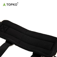 Sangles de cheville TOPKO Fitness pour les séances d'entraînement en salle de sport, sangles de cheville pour machines à câbles, accessoires de fitness, sangles de cheville à anneau en D