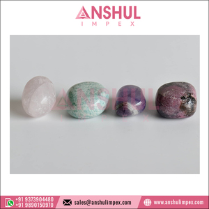Gama exclusiva de calidad superior para lograr el equilibrio y la paz Juego de regalo de piedras preciosas naturales Kit de cristales de intención de armonía - Product Image 4