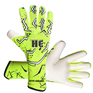 Guantes de Portero de Entrenamiento Resistentes, Guantes de Portero de Nivel Profesional para Máximo Control y Seguridad, Logotipo de Goma - Product Image 1