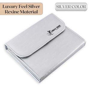 ขายที่ต่อขนตาแหนบปิดด้วยแม่เหล็กกล่องใส่แหนบแบบยืดหยุ่นได้12ช่องอุปกรณ์สำหรับช่างขนตา - Product Image 4