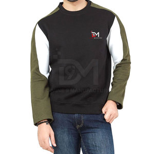Logo personnalisé Sweatshirts coupe-vent à séchage rapide pour hommes 100% coton motif solide d'hiver - Product Image 4