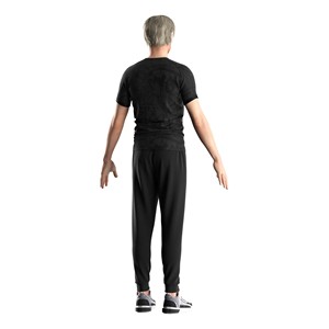 <b>Men's</b> T-shirt Terry - Moisture Wicking & Puff Print, Custom OEM Wholesale - Product Image 6