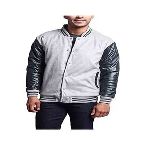 High Quality Customized Chenille Patch Hot Selling OEM in Pakistan Winter Varsity CollegeBaseballjacket for men - Product Image 1