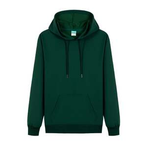 Sudadera con capucha de felpa francesa para mujer de gran tamaño lisa en blanco 100% algodón con logotipo personalizado OEM al por mayor - Product Image 2