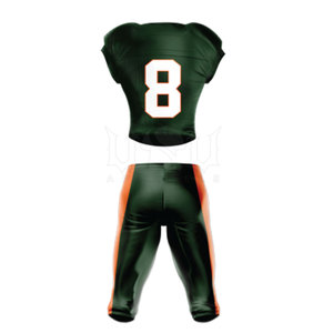 ชุดยูนิฟอร์มอเมริกันฟุตบอลสำหรับผู้ใหญ่ ระบายอากาศได้ดี น้ำหนักเบา แขนสั้น พร้อมดีไซน์ที่ปรับแต่งได้ - Product Image 2