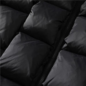 Chaqueta acolchada ligera de gran tamaño para hombre de alta calidad con capucha impermeable a prueba de viento moda de invierno personalizada - Product Image 5