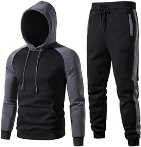 Nuevos chándales de bloque de color para hombre, ropa de entrenamiento y jogging ajustada para su propia marca, chándales con letras y logotipo para hombre - Product Image 4