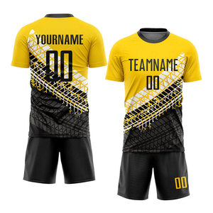 Uniforme de football léger à séchage rapide de haute qualité Chemises et shorts en jersey à logo personnalisé pour hommes Nouveaux vêtements de football - Product Image 4