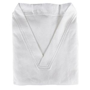 Bata de Baño Desechable con Blusa de Cuello en V y Pantalones Cortos, de Un Solo Uso, para Spa o Centros de Salud - Product Image 1