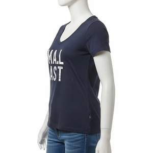 Camisetas Ecológicas de Cuello Redondo para Mujer, Tela de Algodón, Decoración con Letras, Uso Diario Informal, Proveedor de Ropa al por Mayor, Exportaciones de Fábrica - Product Image 3