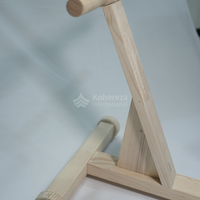 Marchette à pousser et à tirer en bois durable pour les tout-petits Jouets à cycle et à traction robustes