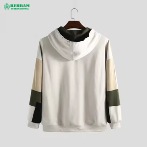 Sweat à capuche unisexe de haute qualité, sans cordon, respirant, en molleton 100% coton / French Terry, séchage rapide, coupe ample, 500 GSM - Product Image 2