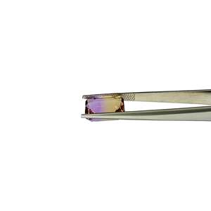 Piedra Preciosa Suelta de Ametrino Natural, 10x14mm, Octogonos Calibrados, Amarillo, Azul, Transparente, Rosa, Corte Esmeralda, Cuarzo, Certificado IGI - Product Image 3
