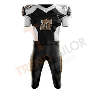 Uniformes de Fútbol Americano Personalizados al por Mayor 24/25 para Adultos con Tackle Twill - Product Image 2