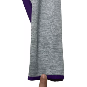 Women's Classic Grey & Navy Fleece <b>Pullover</b> Hoodie Breathable Cotton Blend Classic <b>Pullover</b> Hooded Sweatshirt Streetwear <b>Jumper</b> - Product Image 5