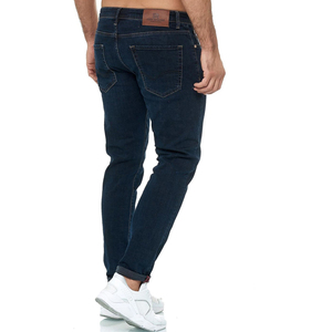 Fashion Wear Wholesale OEM Customization <b>Jeans</b> Pants Mens Skinny Fit <b>Jeans</b> With Stretch Trendy <b>Slim</b> Denim Pants For Modern Youth - Product Image 2