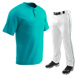 Uniforme de Béisbol Unisex al Por Mayor, Más Vendido, con Logotipo Personalizado, Nombre del Equipo, 100% Poliéster y Algodón, Manga Corta, Absorbe la Humedad - Product Image 3